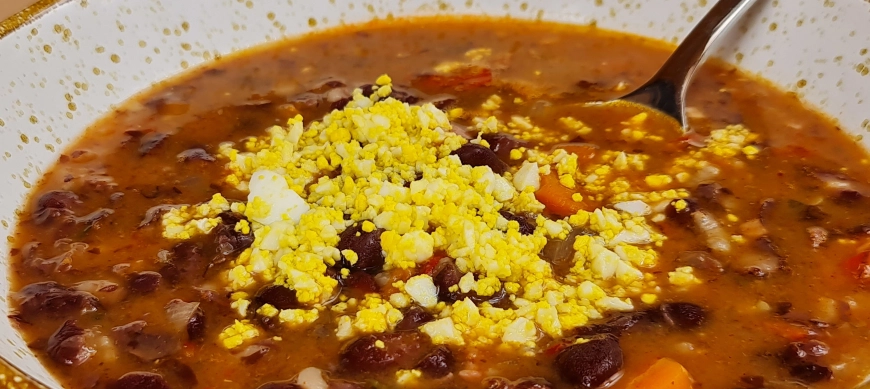 JUDÁAS PINTAS CON VERDURAS