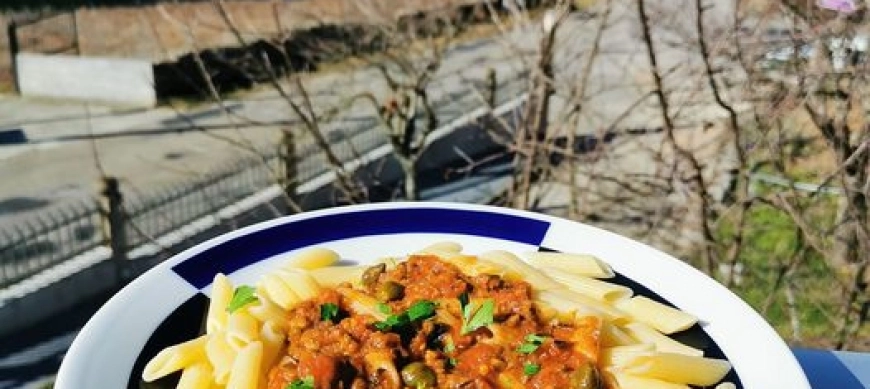 Penne alla Puttanesca con Thermomix