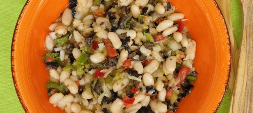 ENSALADA DE ALUBIAS BLANCAS