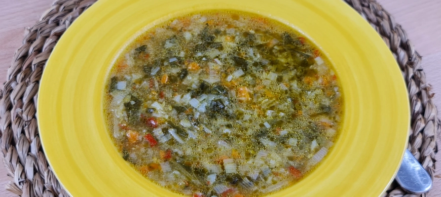 SOPA JULIANA CON VERDURAS FRESCAS