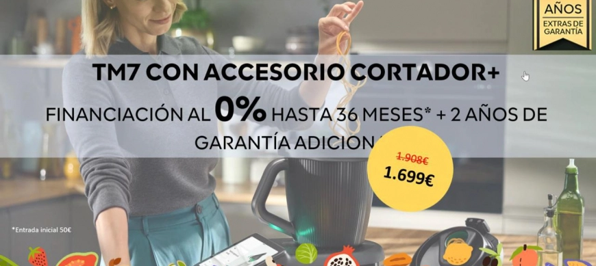Comprar Thermomix en oferta con financiación al 0% sin intereses en 2026