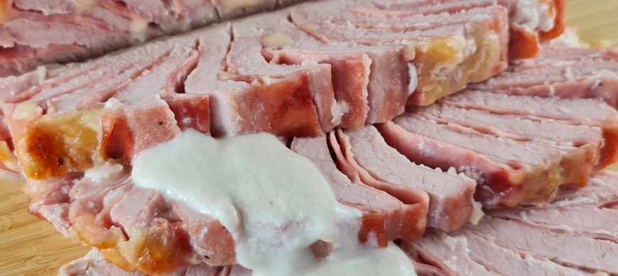 CINTA DE LOMO RELLENA DE JAMÓN Y QUESO