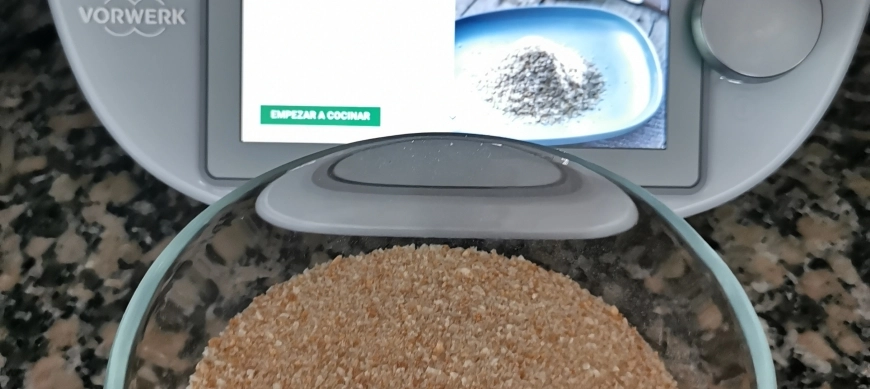 Pan rallado con Thermomix- ahorrar