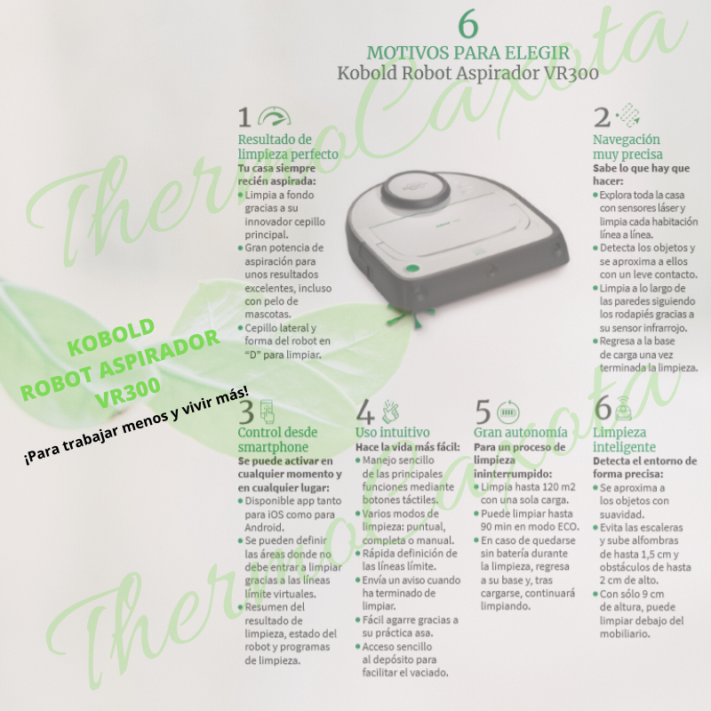 PROMOCIÓN Thermomix® TM6 + ROBOT ASPIRADOR KOVOLD - ¿COCINAR Y LIMPIAR AL  MISMO TIEMPO? Ya es posible - Noticias Blog - Blog de MONICA BANGA  GARCIA de Thermomix® Orense