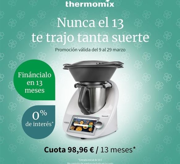 Thermomix® 0% comisiones en 12 meses