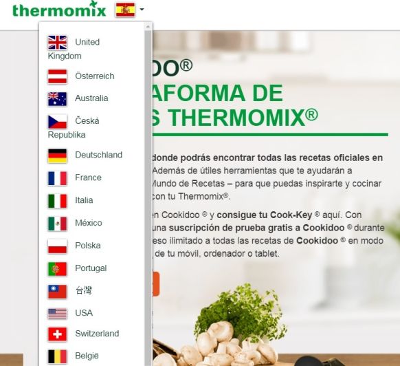 COOKIDOO - Plataforma de recetas de Thermomix en 15 países