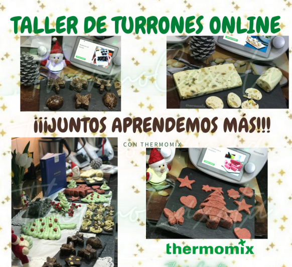 TALLER TURRONES CON THERMOMIX - 
