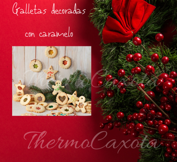 DIA 2 - Galletas decoradas con caramelos con Thermomix