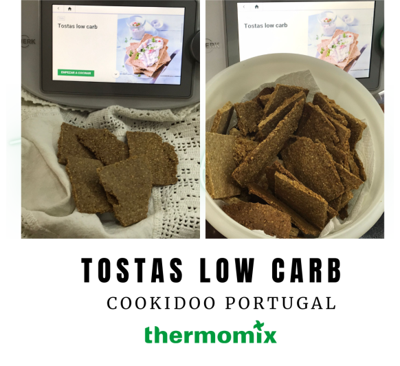 TOSTAS LOW CARB CON THERMOMIX