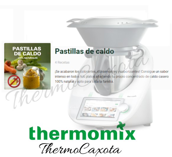 PASTILLAS DE CALDO CON THERMOMIX - 100% NATURALES
